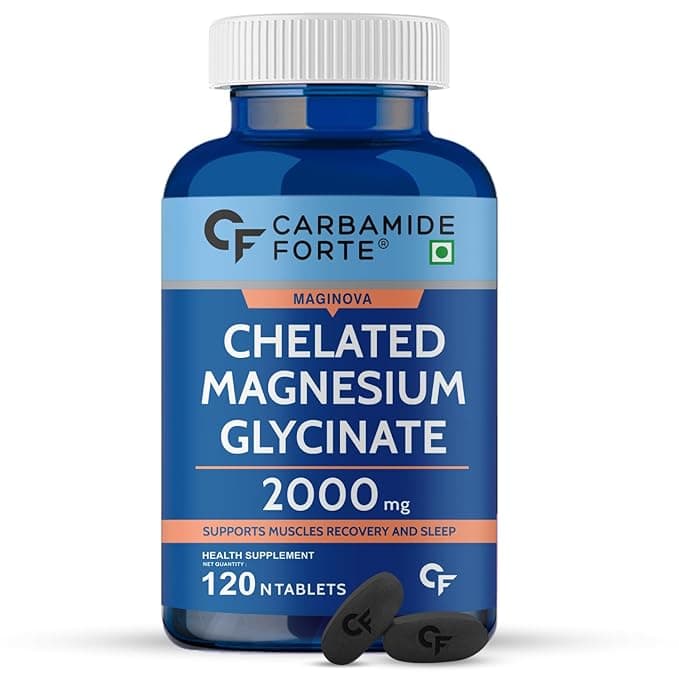 Carbamide Forte Chelated Magnesium Glycinate Supplement 2000mg